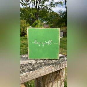 Wooden Sign / Home Decor